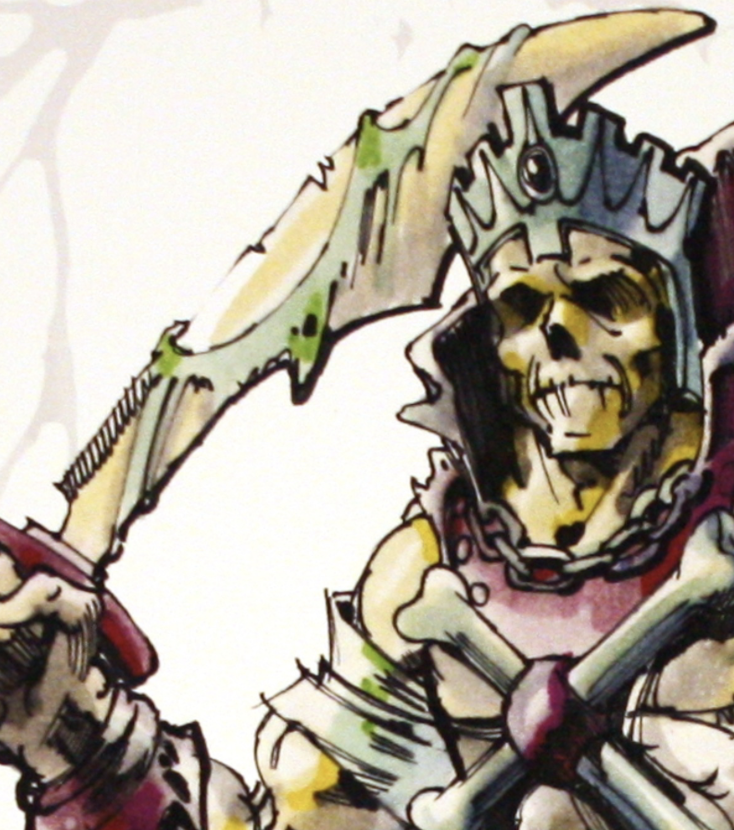 Skeleton Warrior origin reference